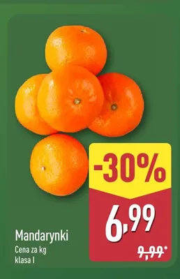 Mandarynki promocja w Aldi