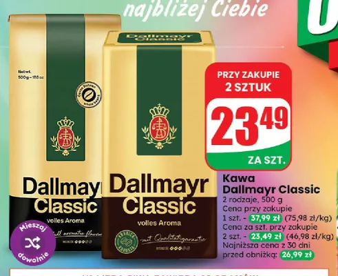 Kawa Dallmayr Classic promocja w Dino