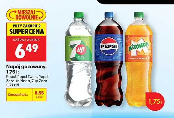 Napój gazowany promocja w Biedronka
