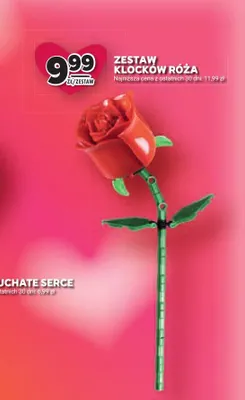 Zestaw klocków róża promocja w Stokrotka