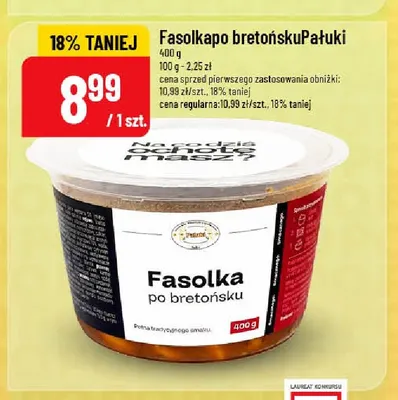Fasolka po bretońsku Pałuki promocja w POLOmarket