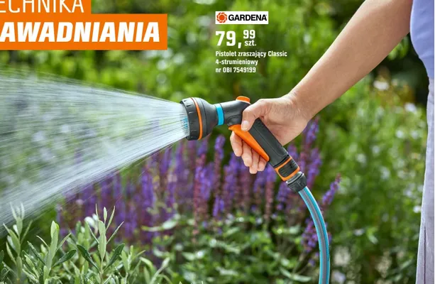 Pistolet zraszający Classic 4-strumieniowy promocja w OBI
