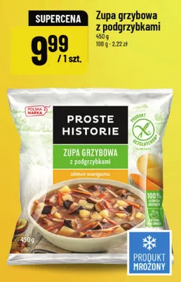 Zupa grzybowa z podgrzybkami Proste Historie promocja w POLOmarket