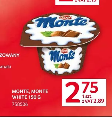 Deser Monte Zott promocja w Selgros