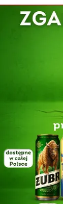 Piwo Żubr promocja w Żabka