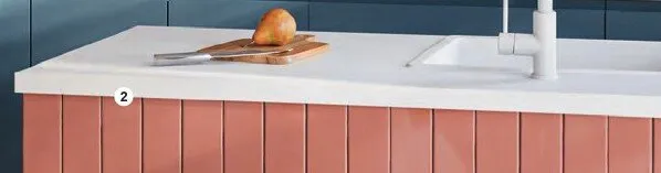Blat laminowany śnieżna biel wym. 62x3,8x305cm promocja w Castorama