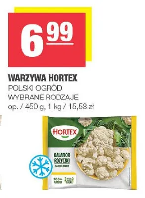 Warzywa Hortex polski ogród wybrane rodzaje promocja w SPAR
