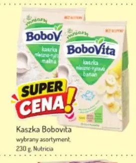 Kaszka BoboVita mleczno-ryżowa malina promocja w Avita