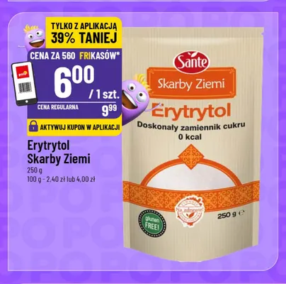Erytrytol Skarby Ziemi promocja w POLOmarket