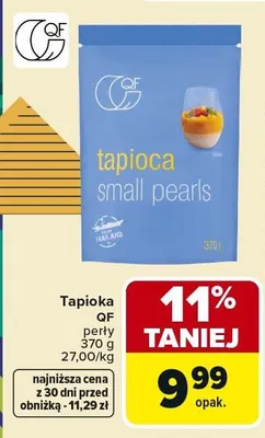 Tapioka Of small pearls promocja w Carrefour Market