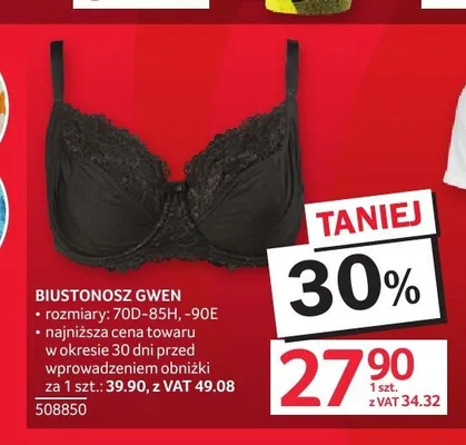 Biustonosz Gwen promocja w Selgros