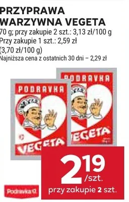Przyprawa warzywna Vegeta promocja w Stokrotka