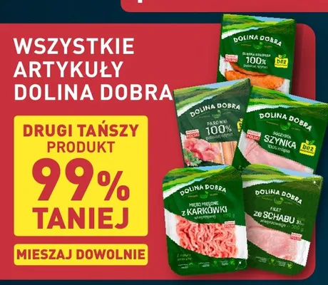 Mięso mielone z karkówki Dolina Dobra promocja w Aldi