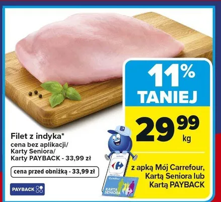 Indyk promocja w Carrefour Market