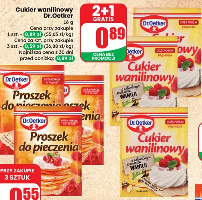 Proszek do pieczenia promocja w Dino