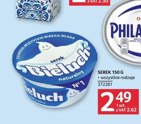Serek naturalny Bieluch promocja w Selgros