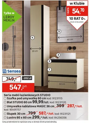 Słupek 30 cm promocja w Leroy Merlin