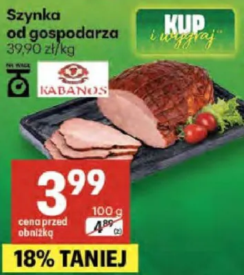 Szynka od gospodarza promocja w Delikatesy Centrum