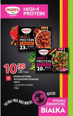 Danie gotowe wysokoproteinowe Chili sin carne Hortex promocja w Selgros
