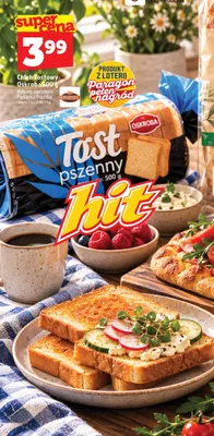 Chleb tostowy Oskroba promocja w TOPAZ