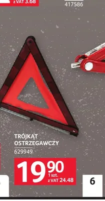 Trójkąt ostrzegawczy promocja w Selgros