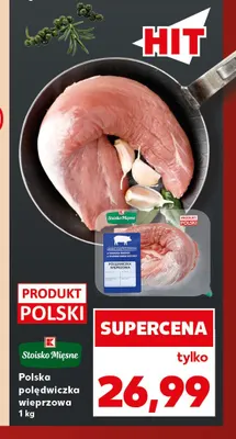 Polędwiczka wieprzowa Stoisko Mięsne promocja w Kaufland
