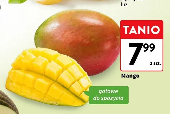 Mango gotowe do spożycia promocja w Intermarche