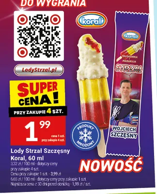 Lody Strzał Szczęsny promocja w Twój Market