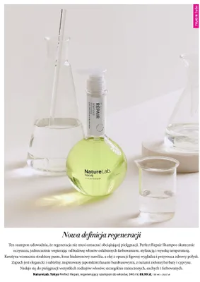 Szampon do włosów NatureLab. Tokyo Perfect Repair promocja w Hebe