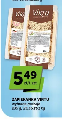 Zapiekanka Virtu — wariant nieczytelny promocja w ABC