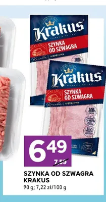 Szynka od szwagra Krakus promocja w Stokrotka