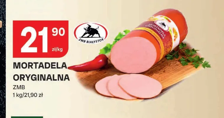 Mortadela oryginalna ZMB promocja w Chorten