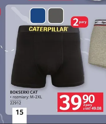 Bokserki męskie Caterpillar 2-pak promocja w Selgros