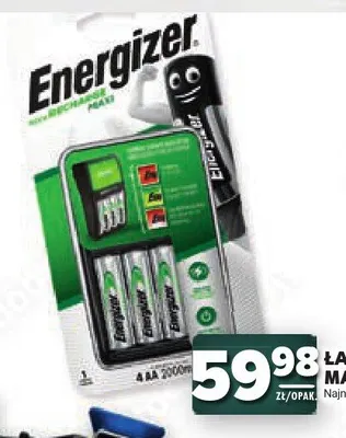 Ładowarka Energizer Maxi CHVCM4-EU + 4AA BP promocja w Stokrotka