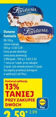 Danone Fantasia promocja w Lidl