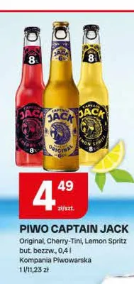 Piwo Captain Jack Original promocja w Chorten