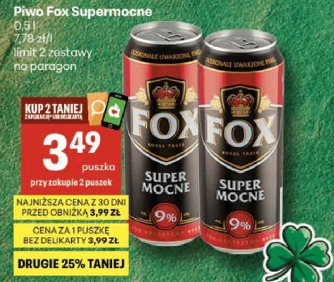 Piwo promocja w Delikatesy Centrum