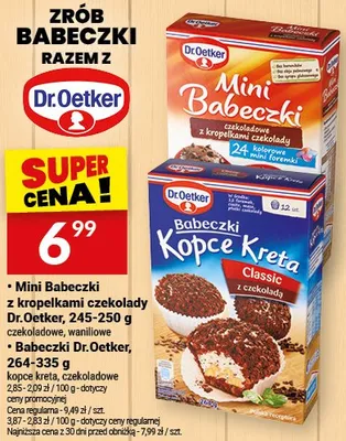 Mini Babeczki z kropelkami czekolady promocja w Twój Market