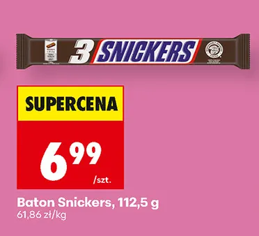 Baton Snickers promocja w Biedronka