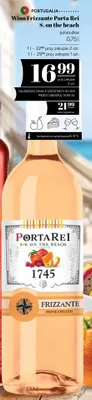 Wino Frizzante Porta Rei S. on the beach promocja w POLOmarket