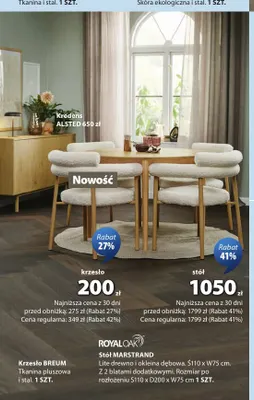 Krzesło Breum promocja w Jysk