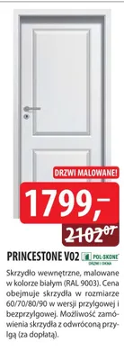 Drzwi PRINCESTONE V02 POL-SKONE promocja w Dobre Dla Domu