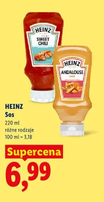 Sos Sweet Chili Heinz promocja w Lidl