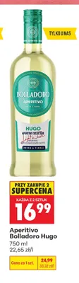 Aperitivo Bolladoro Hugo promocja w Biedronka