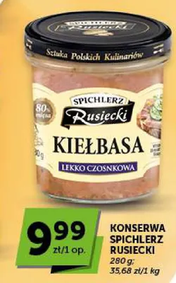 Konserwa Spichlerz Rusiecki promocja w Groszek