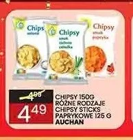 Chipsy Auchan promocja w Wafelek