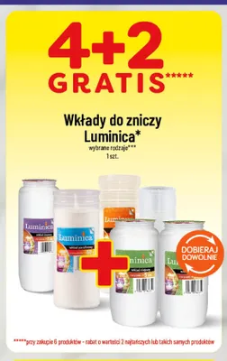 Wkłady do zniczy Luminica promocja w POLOmarket