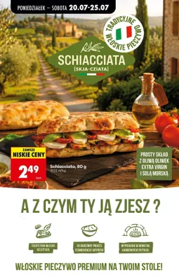 Schiacciata promocja w Biedronka