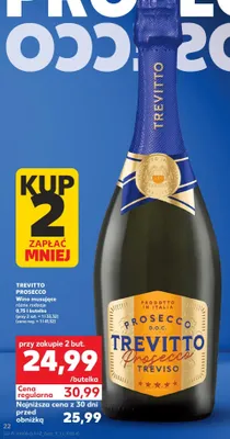 Wino musujące 0,75 l, różne rodzaje promocja w Kaufland