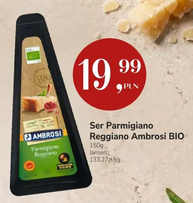 Ser Parmigiano Reggiano Ambrosi promocja w Market Point